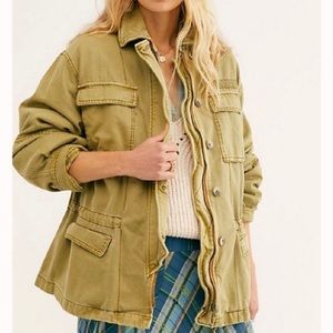 NWT Free People Seize The Day Jacket in size XL